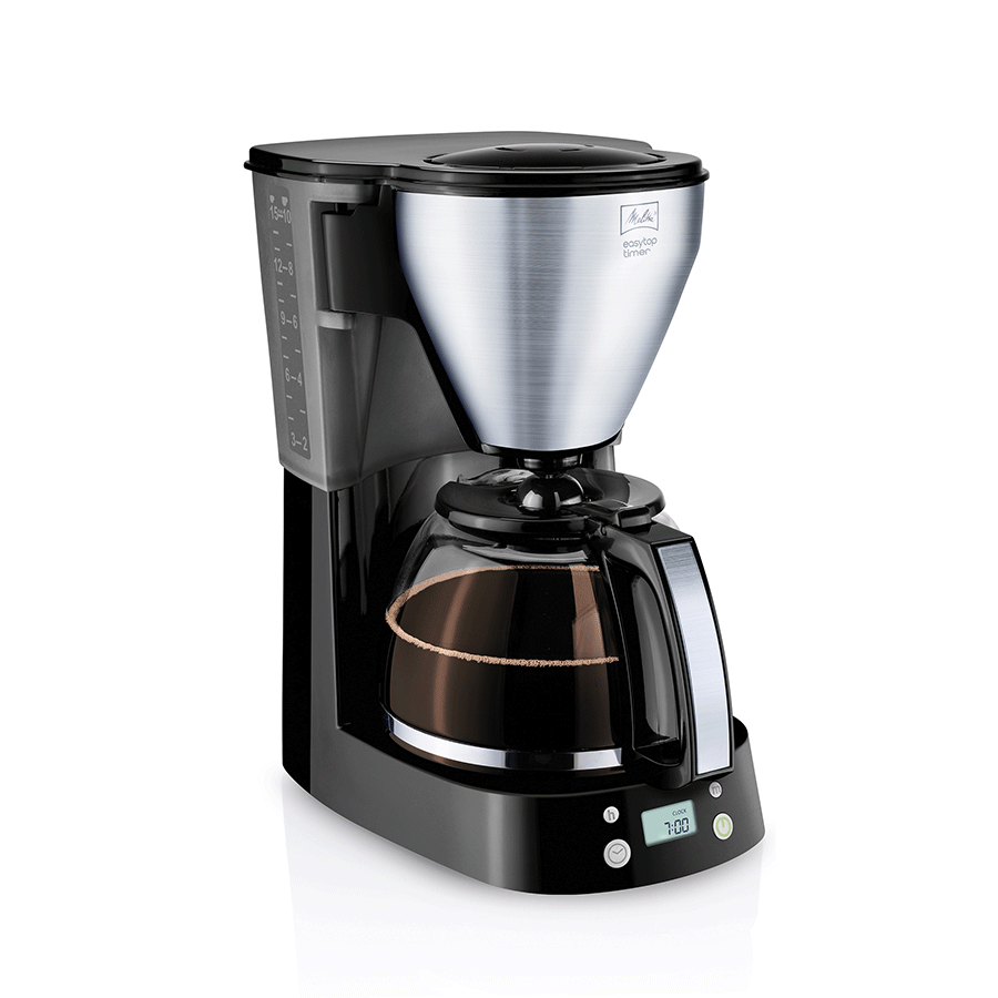 Melitta ML4392 Look Therm Easy Top Timer Coffee Machine - Black