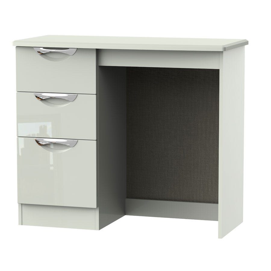 Indices 3-Drawer Dressing Table - White/Grey