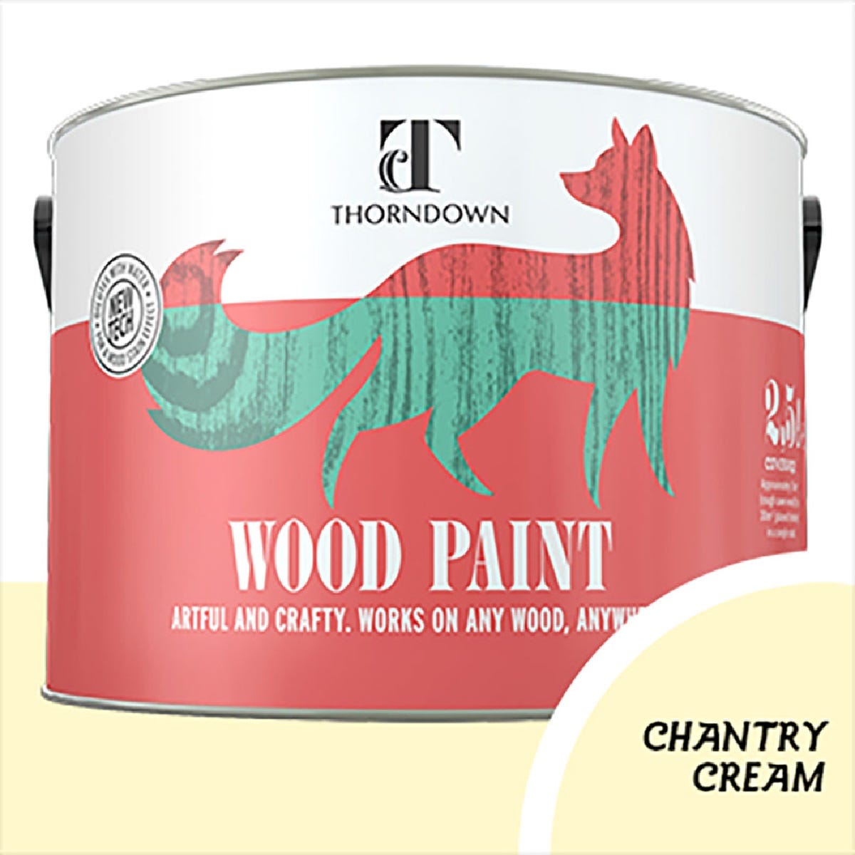 Thorndown Chantry Cream Wood Paint 750 ml