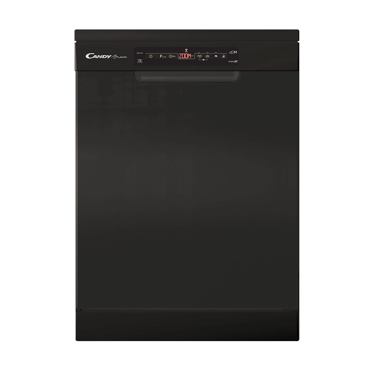Candy CF 6E5DFB 16 Place WiFi-enabled Freestanding Dishwasher - Black