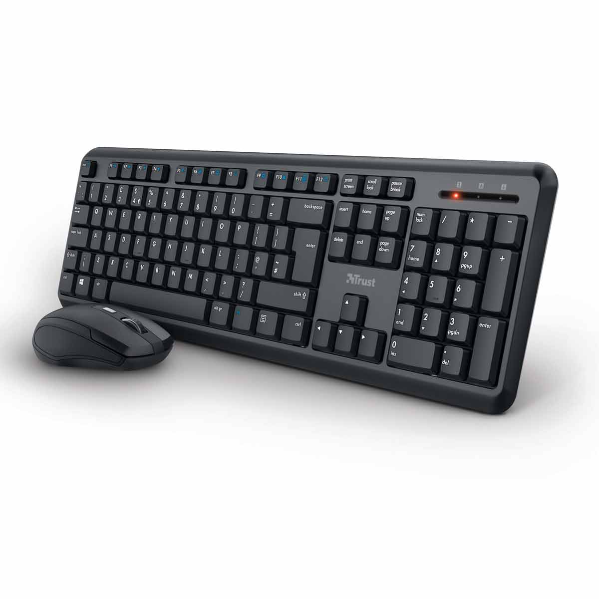 Trust ODY Wireless Keyboard & Mouse Set - Black