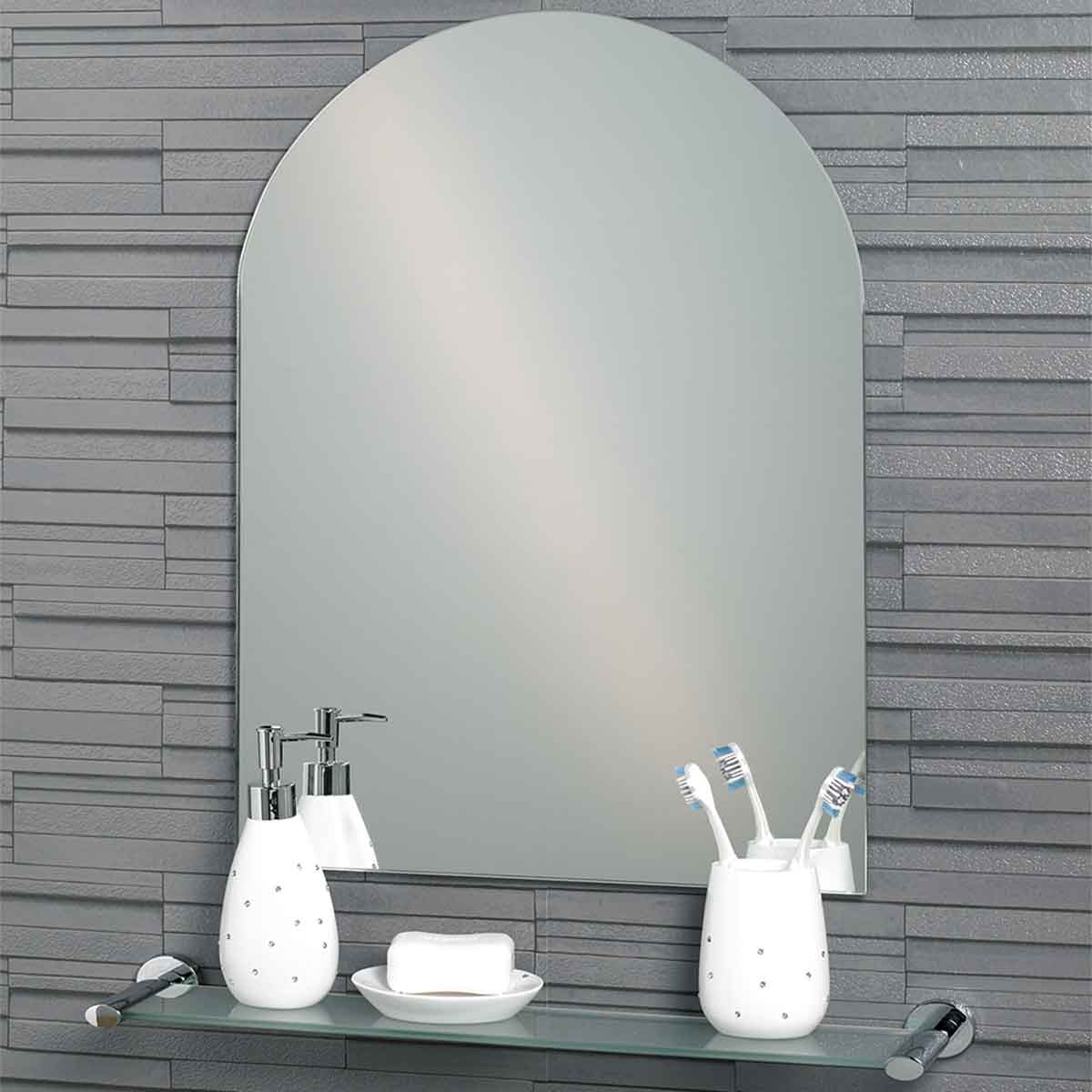 Showerdrape Hampton Large Arched Mirror