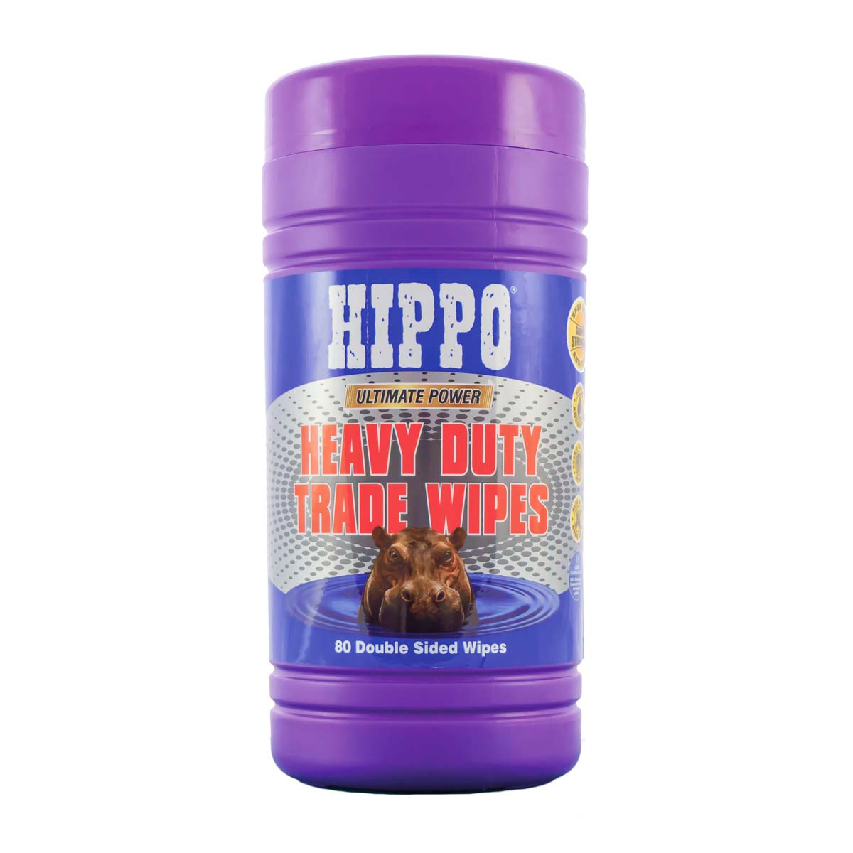 Hippo Heavy Duty Trade Wipes Pack Of 80