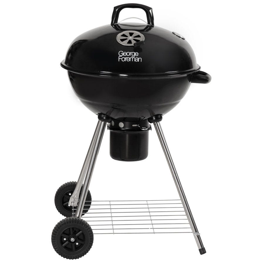 George Foreman Kettle Charcoal BBQ