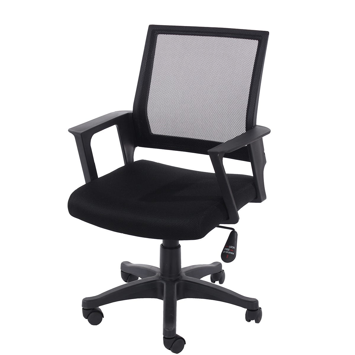 Core Products Corinthia Loft Home Office Chair with Mesh Back - Black