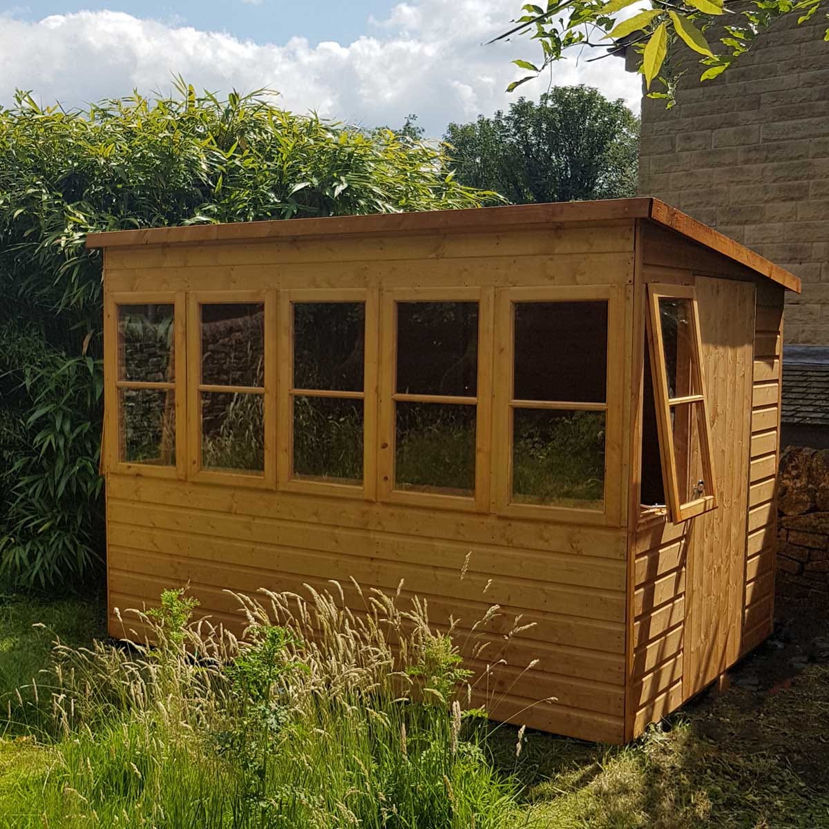 Shire Sun Pent 8' x 8' Shed