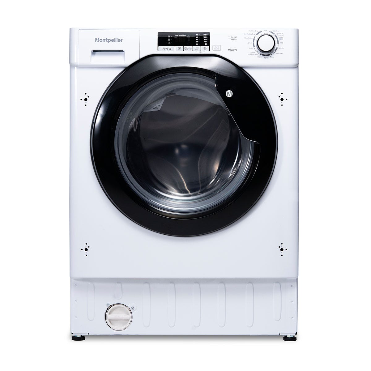 Montpellier MIWD75 7.5/5kg 1400rpm Integrated Washer Dryer - White