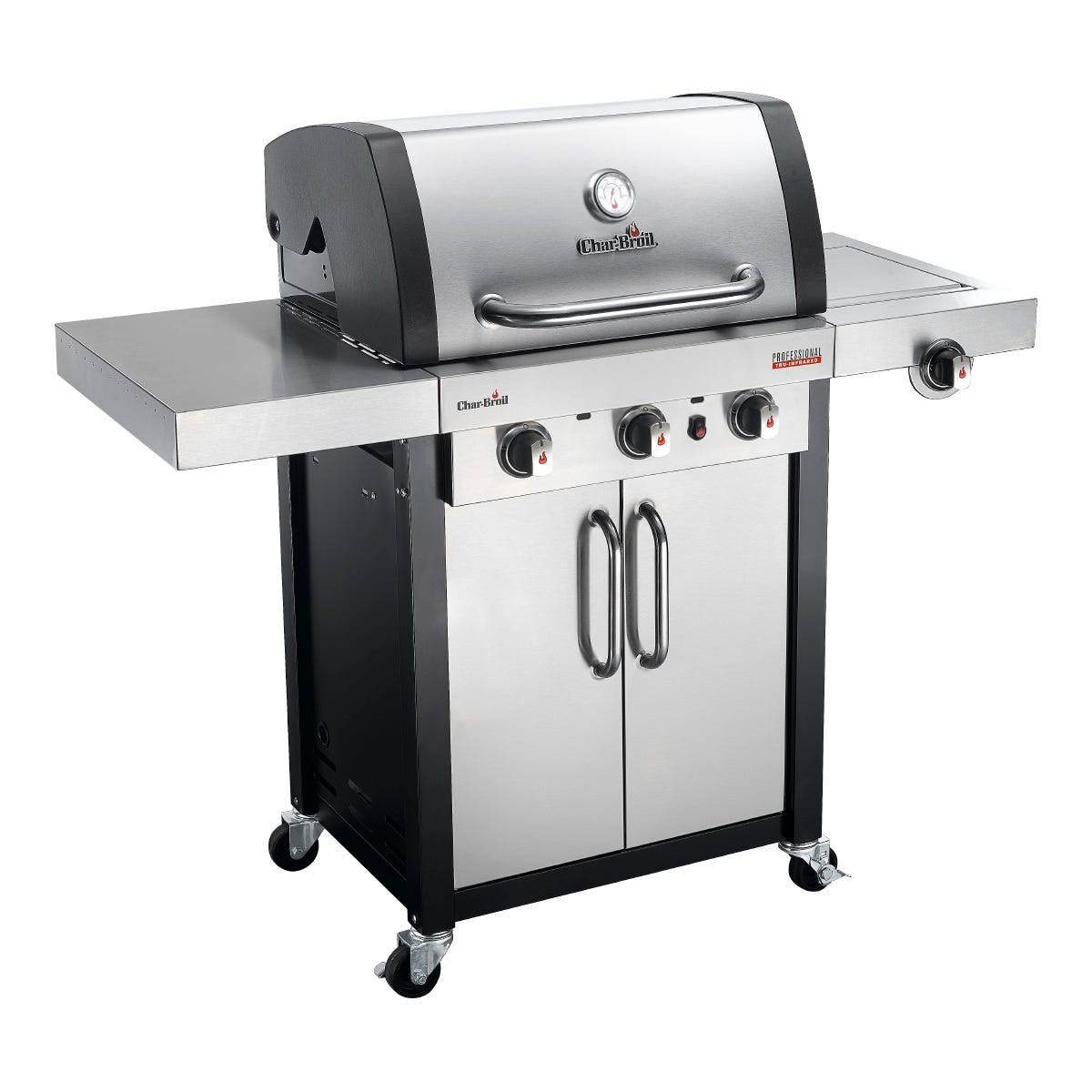 Char-Broil Professional 3400S 3 Burner Gas BBQ - Stainless Steel