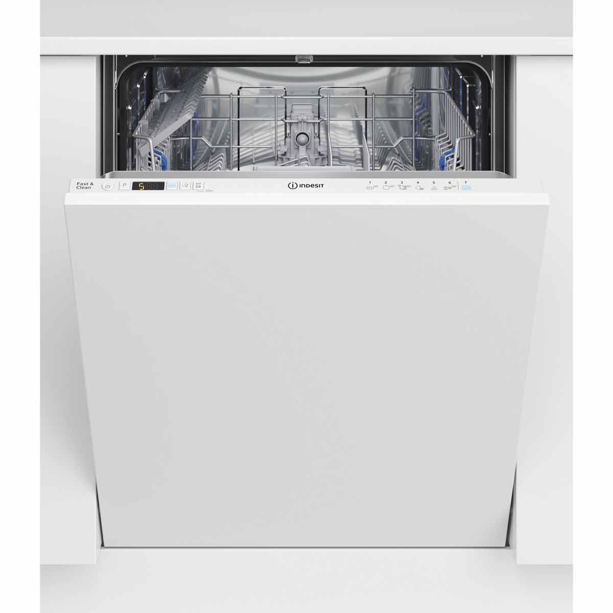 Indesit DIC3B+16UK 12L Integrated Dishwasher - White