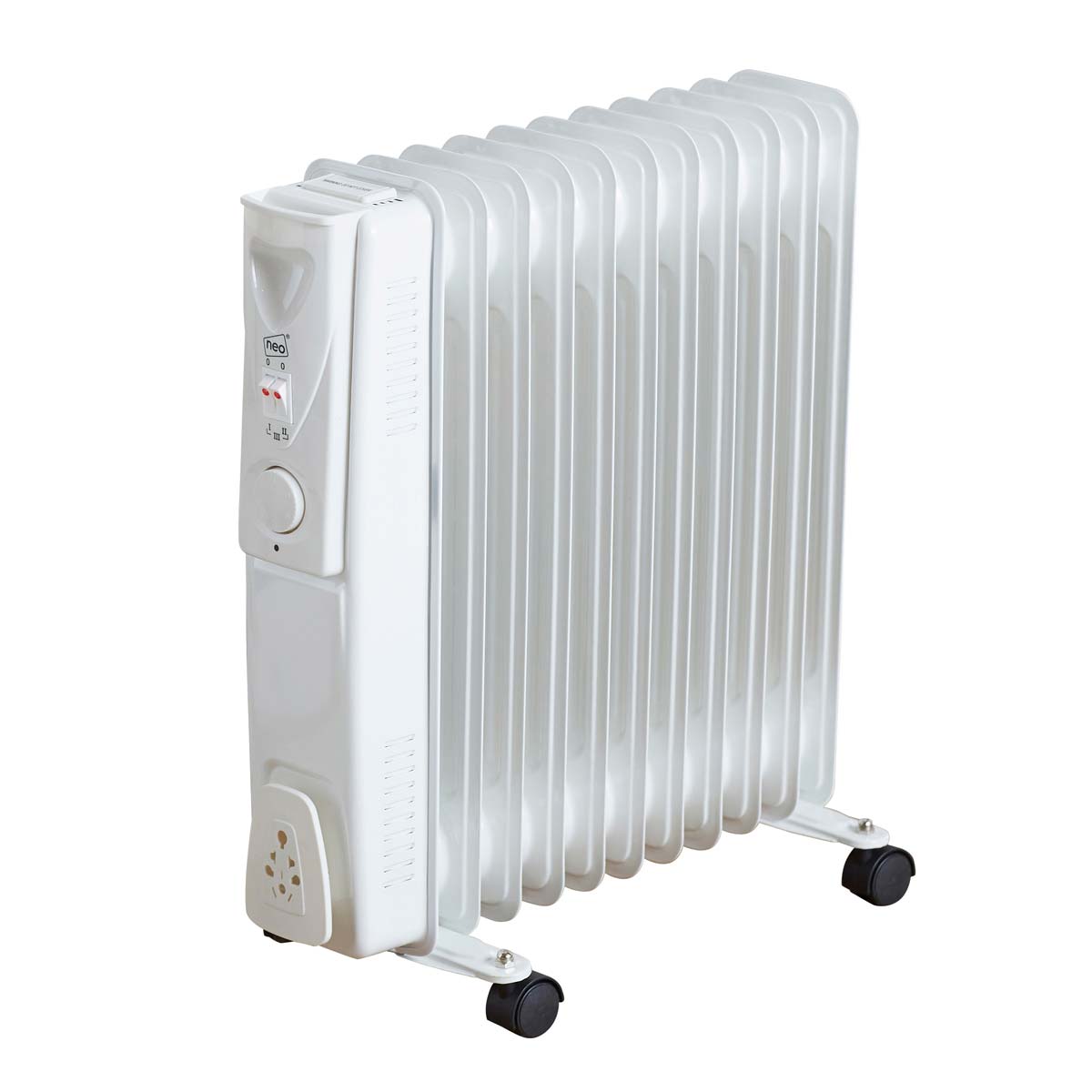 Neo Direct Neo 11 Fin 2.5kW White Electric Oil Filled Radiator