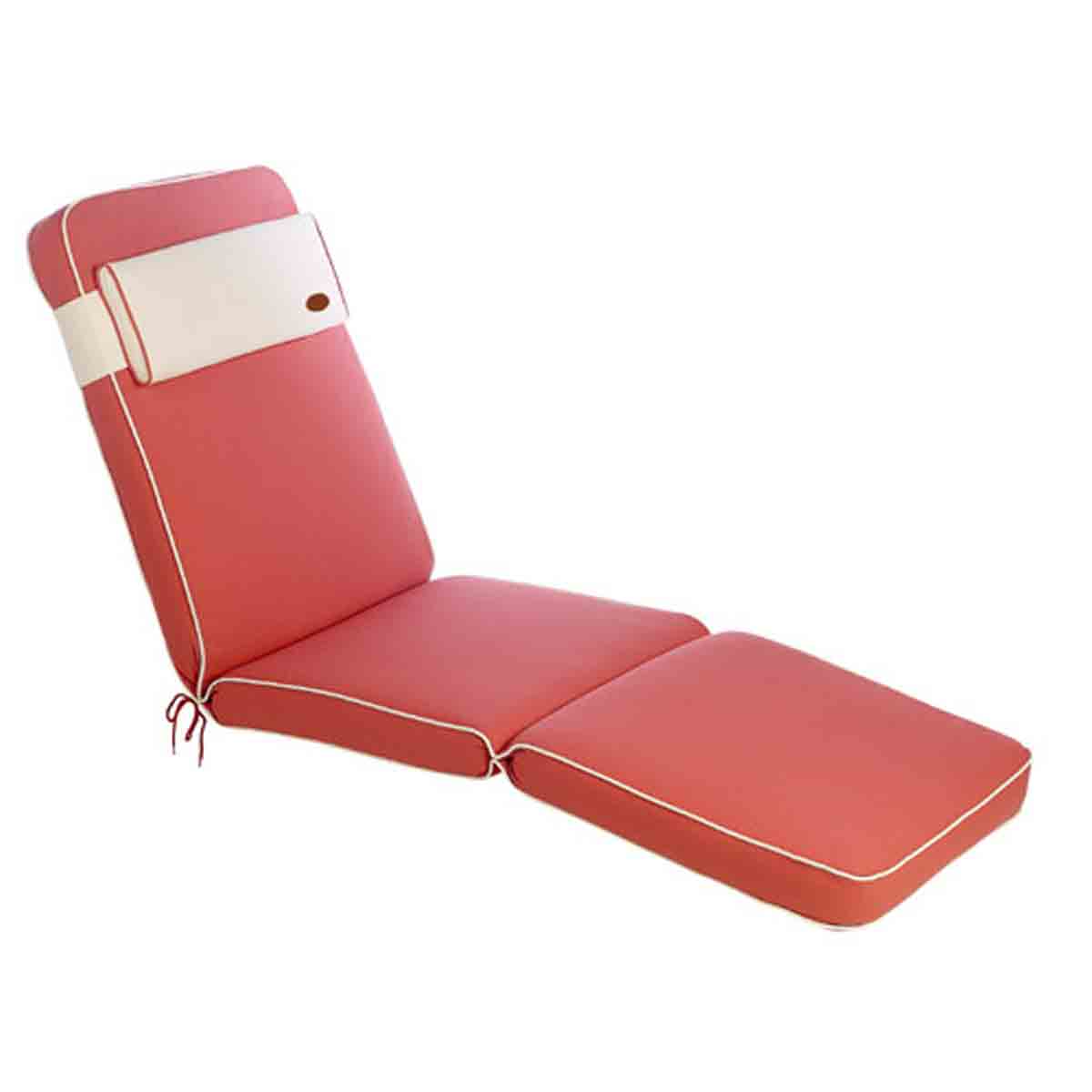 Katie Blake Bespoke Lounger Cushion - Sunset Terracotta