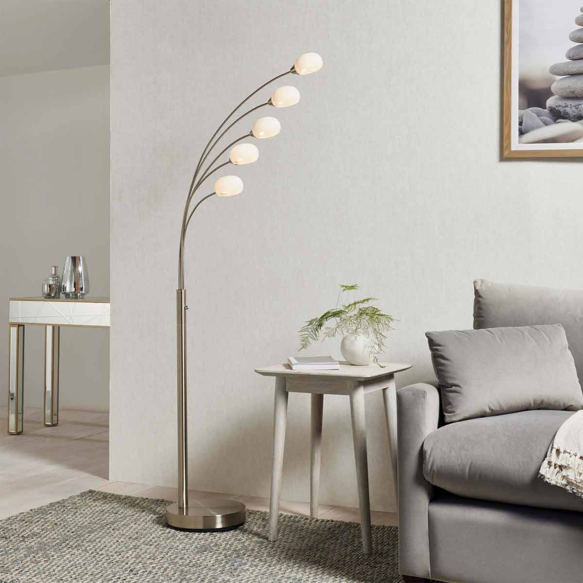 Ensora Lighting Jaspa 5 Light Floor Lamp