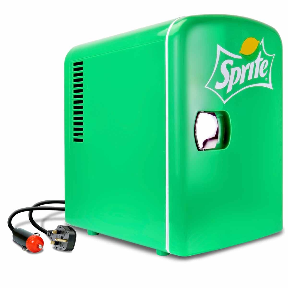 Koolatron Coca-Cola SP04 Sprite Portable 6 Can Thermoelectric Mini Fridge Cooler/Warmer - Green