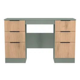 Java Color For Desk Ready Assembled Java 6 Drawer Kneehole Desk | Robert Dyas