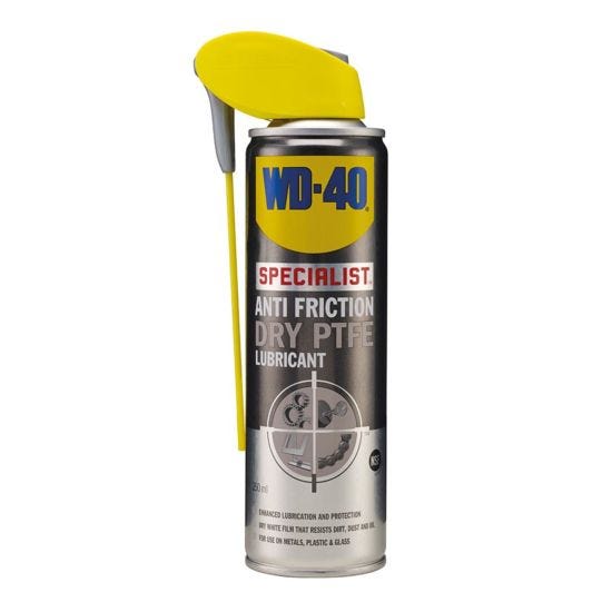 WD-40 Specialist Dry PTFE Lubricant – 250ml  