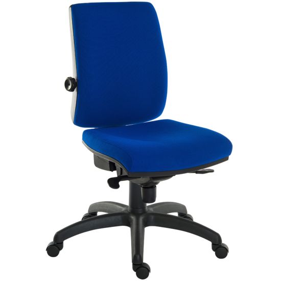 Teknik Ergo Plus Executive Operator Office Chair with Back Support – Blue 