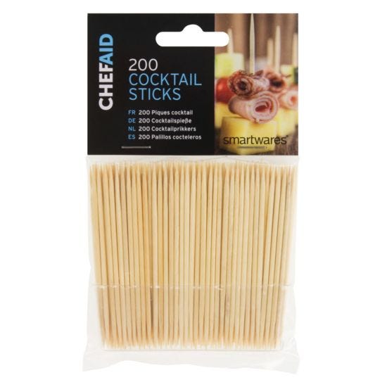Chef Aid Cocktail Sticks – Pack of 200