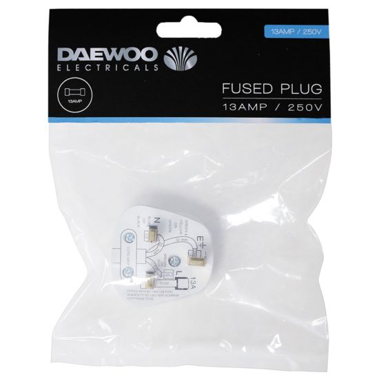 Daewoo 13A Fused Plug 
