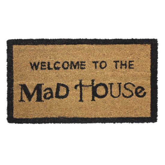 JVL 'Madhouse' Entrance Doormat - 33.5x60cm