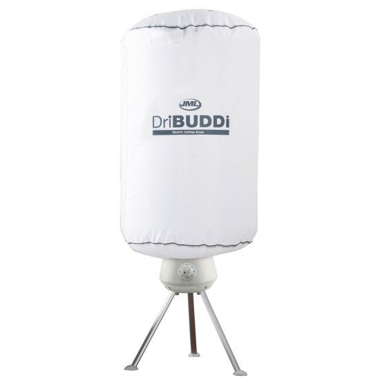 JML A001249 DriBUDDi 1200W 10kg Portable Indoor Electric Clothes Dryer - White 