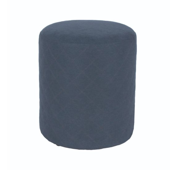 Core Products Blue Fabric Round Tub Stool 
