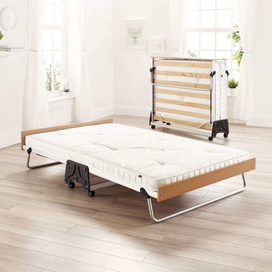 Jay-Be J-Bed Folding Bed with Anti-Allergy Micro e-Pocket Sprung Mattress Small Double