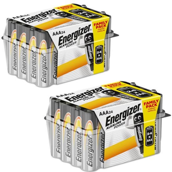 Energizer AAA Alkaline Power Batteries - 48 Pack    