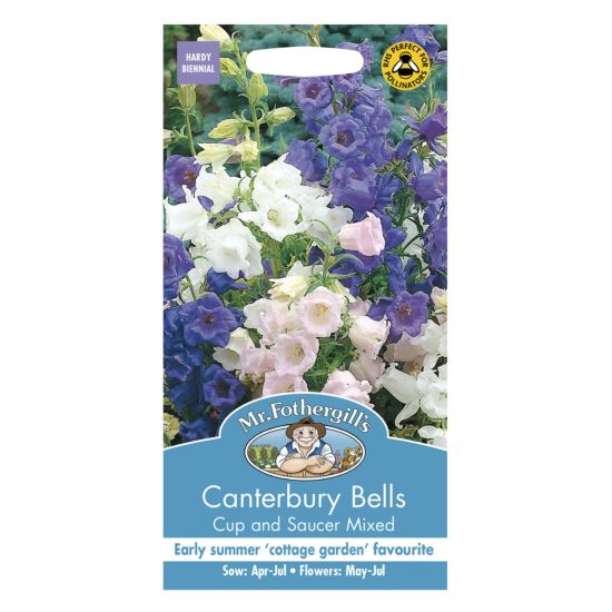 Mr Fothergill's Canterbury Bells Cup & Saucer Mixed Seeds
