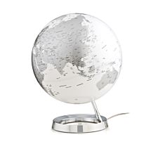Atmosphere 30cm Illuminated Globe - Bright Chrome