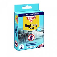 ZERO IN Bed Bug Traps – Pack of 5