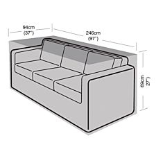 3-Seater Garden Sofa Cover