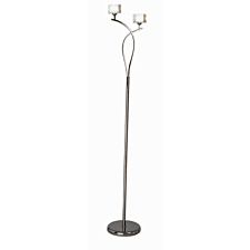 Village At Home Ice Floor Lamp - Pewter