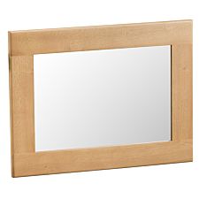 Graceford Small Oak-Frame Wall Mirror