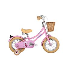 Sonic Emmelle Girls Heritage Snapdragon Bike - Pink/Biscuit
