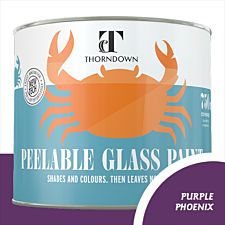 Thorndown Purple Phoenix Peelable Glass Paint 750 ml - Translucent