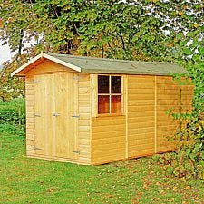 Shire Jersey Shiplap Shed - 7ft x 13ft