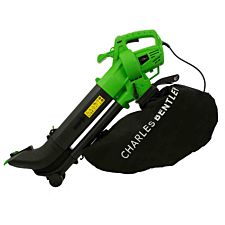 Charles Bentley Telescopic Electric Leaf Blower Vac with Variable Speed
