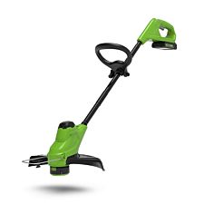 Greenworks 24V Cordless 25cm Line Trimmer with 2Ah Battery and Charger