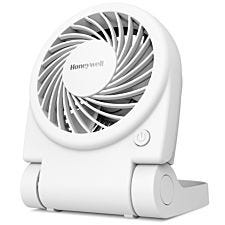 Honeywell Turbo On The Go Folding Fan - White