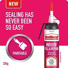 Unibond Indoor Fill & Repair Easy Pulse Sealant 330g - White
