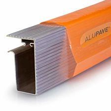 Alupave Fireproof Flat Roof and Decking Side Gutter Mill - 6m