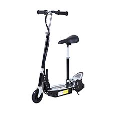 Reiten Teen Foldable E-Scooter Electric Battery 12V 120W with Brake Kickstand - Black