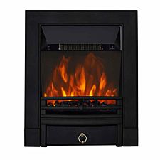 Focal Point Fires 2kW Soho Cast LED Electric Fire - Black