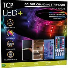 TCP Remote Tape LED Light RGB - 5M