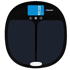 Salter Curve Bluetooth Smart Analyser Bathroom Scale - Black