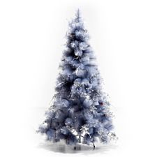 Bon Noel 5ft Icy Grey Artifical Christmas Tree with Spruce &Berries