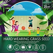 YouGarden Multi Purpose & Hardwearing Grass Seed Mix