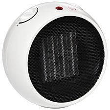 Etna Small Space Heater Ceramic Electric Heater with 3 Heating Mode - White