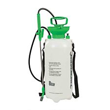Silverline 8L Pressure Sprayer & Pump For Lawns - White