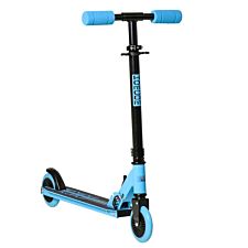 Homcom Foldable Scooter For Kids Toddler With Adjustable Height Brake Blue
